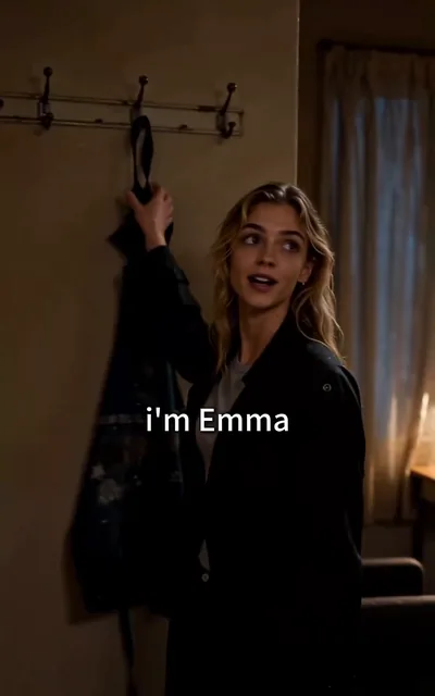 Frame ep01-f01 from episode 1 — Emma gives him a name (ep1; subtitles as aired — You need a name. So for now, you're Johnny. Starting today, I'm your boss. Got it.)