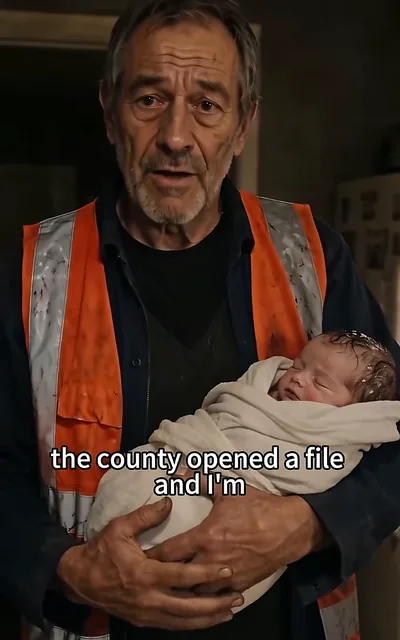 Frame ep02-f01 from episode 2 — Frank holds Annie for the first time (ep2; subtitles as aired — Annie, your name is Annie. You are gonna live safe and sound.)