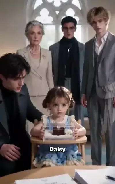 Frame ep35-f00 from episode 35 — The adoption (ep35; subtitles as aired — Is it like borrowing? — Not borrowing, family.)