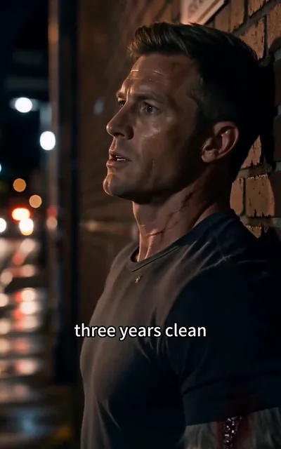Frame ep01-f00 from episode 1 — Dante opens the door on the familiar buzzer (ep1; subtitles as aired — Two short, one pause. He never changed it. Get inside.)