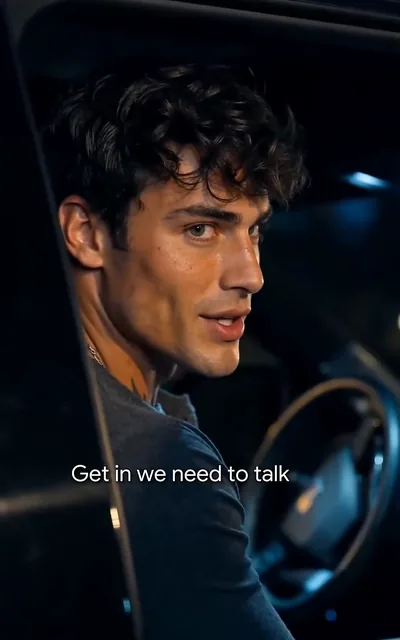 Frame ep06-f03 from episode 6 — Blackwood in the car (ep6; subtitles as aired — Get in. We need to talk.)
