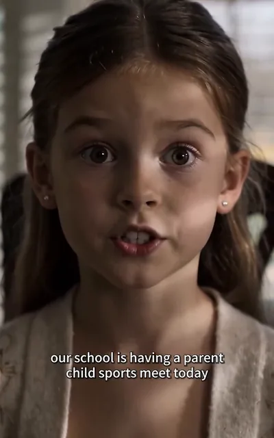 Frame ep05-f00 from episode 5 — Lily asking her parents to come (ep5; subtitles as aired — No one has ever come for me before.)