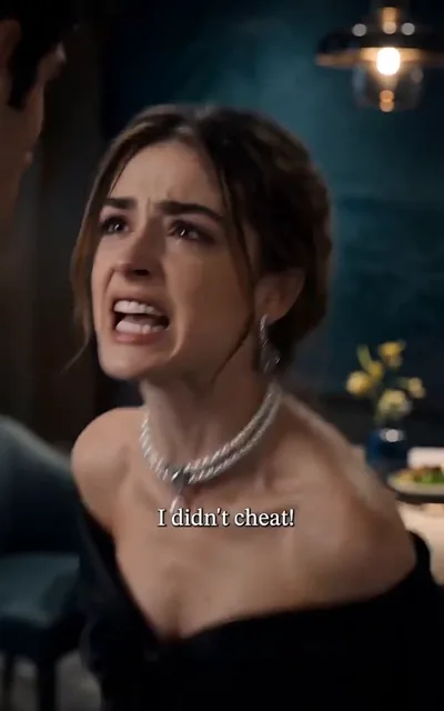 Frame ep05-f02 from episode 5 — Louise in the restaurant (ep5; subtitles as aired — I didn't cheat!)