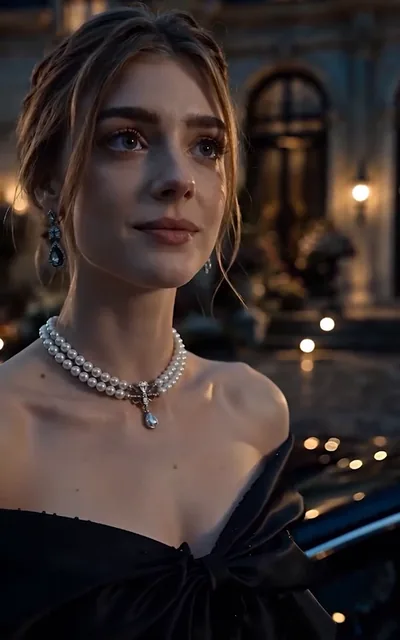 Frame ep08-f01 from episode 8 — Louise with the gold bracelet (ep8; subtitles as aired — All of you will apologize to me!)