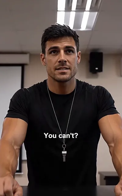 Frame ep06-f02 from episode 6 — Coach hands down the plan (ep6; subtitles as aired — Coach, I'll stick to the plan.)