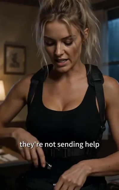 Frame ep03-f00 from episode 3 — Kira close-up (ep3; subtitles as aired — They're not sending help.)