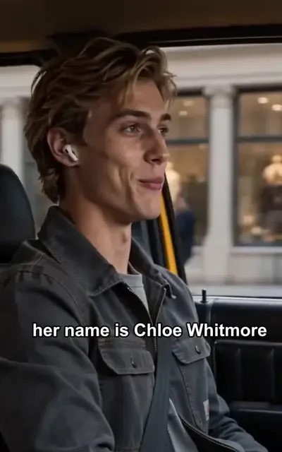 Frame ep02-f01 from episode 2 — The bride-to-be is named (ep2; subtitles as aired — Her name is Chloe Whitmore. Lucky her.)