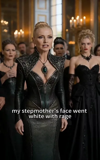 my stepmother's face went white with rage (ep1_f3; subtitles as aired — TOP quote, palace confrontation)