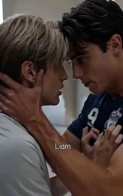 Frame ep01-f05 from episode 1 — Liam sick of the facade (ep1; subtitles as aired — So sick of pretending. I hate you out there)