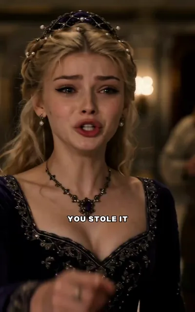 Frame ep01-f10 from episode 1 — confrontation (ep1; subtitles as aired — YOU STOLE IT)