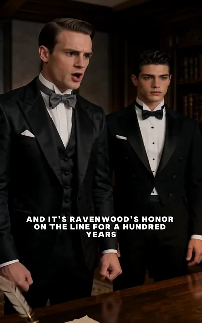 Frame ep04-f40 from episode 4 — stakes (ep4; subtitles as aired — AND IT'S RAVENWOOD'S HONOR ON THE LINE FOR A HUNDRED YEARS)