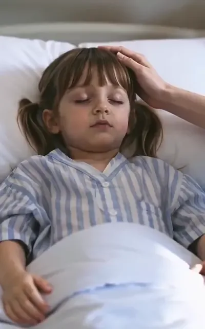 Frame ep03-f01 from episode 3 — The doctor delivers the news (ep3; subtitles as aired — Lulu's condition is not good. She needs treatment from abroad.)