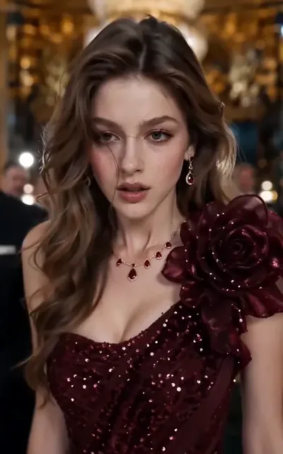 Frame ep01-f02 from episode 1 — Wesley mocks her in the gala (ep1; subtitles as aired — So this is the wife nobody wanted)