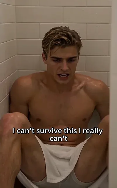 Frame ep05-f05 from episode 5 — A moment of vulnerability in the bathtub after a charged encounter. (ep5; subtitles as aired — I can't survive this I really can't)