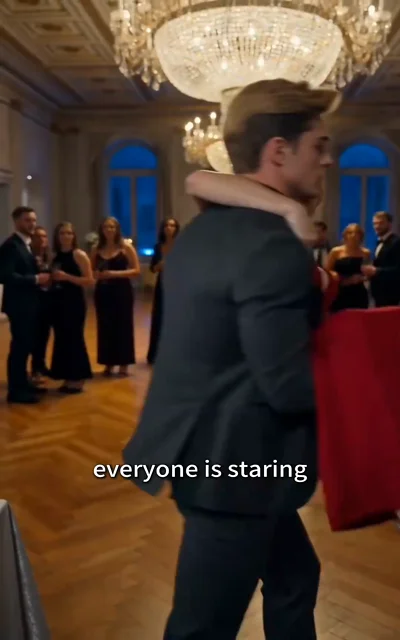 Frame ep08-f03 from episode 8 — the ballroom scene everyone talks about (ep8; subtitles as aired — everyone is staring)