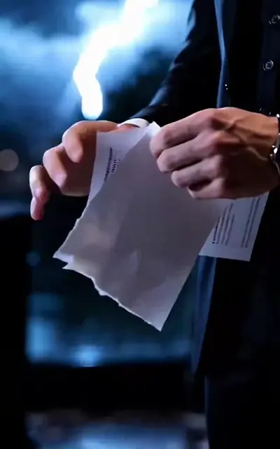 Frame ep01-f00 from episode 1 — Victor in the library (ep1; subtitles as aired — You are a pawn for marriage)