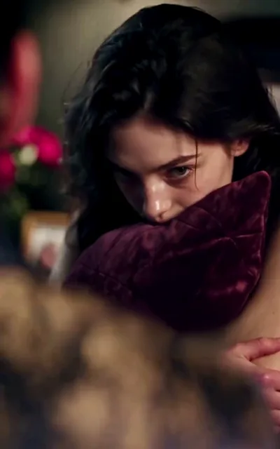 Frame ep02-f03 from episode 2 — Lucian on the couch (ep2; subtitles as aired — I don't want to roll over and hit your foot)