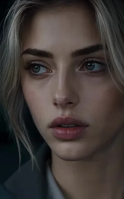 Frame ep01-f02 from episode 1 — Celia close-up (ep1; subtitles as aired — Just one day)