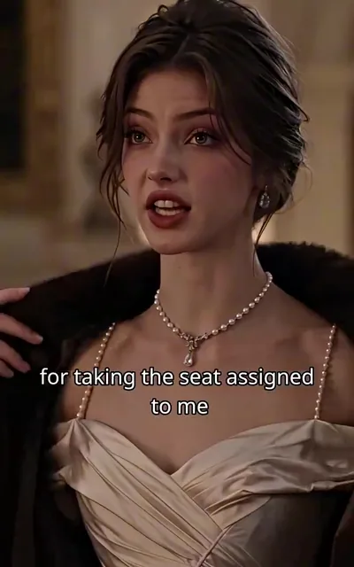 Frame ep03-f01 from episode 3 — The seat (ep3; subtitles as aired — For taking the seat assigned to me)