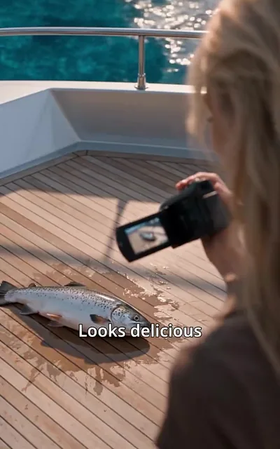 Frame ep03-f03 from episode 3 — The discovery (ep3; subtitles as aired — He can make human sounds)