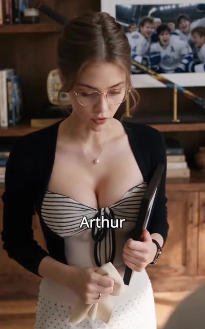 Frame ep01-f05 from episode 1 — Elena with glasses (ep1; subtitles as aired — Arthur)