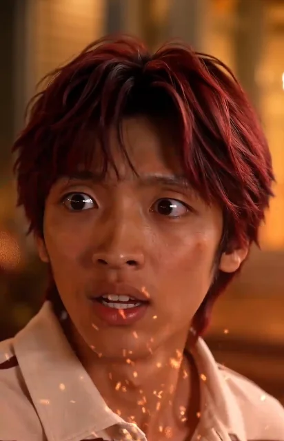 Episode 2 frame: jealousy flickers — Musa watches his rival with someone else and feels something unexpected