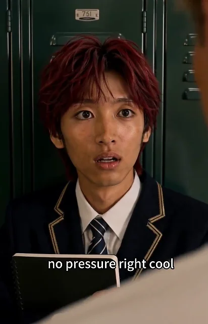 Episode 5 frame: the rival's smile — Stella sees through the hate to what's really there