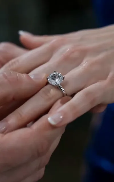 The diamond ring forced onto the doctor's finger — the proposal as ultimatum (ep8)