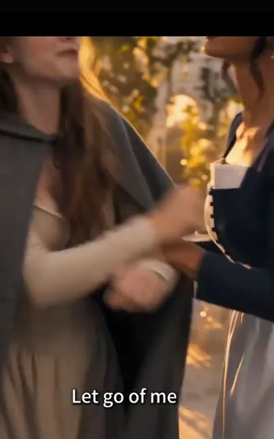 The hand-on-wrist moment — “Let go of me; this isn’t what you hired me for” (ep4; subtitles as aired)