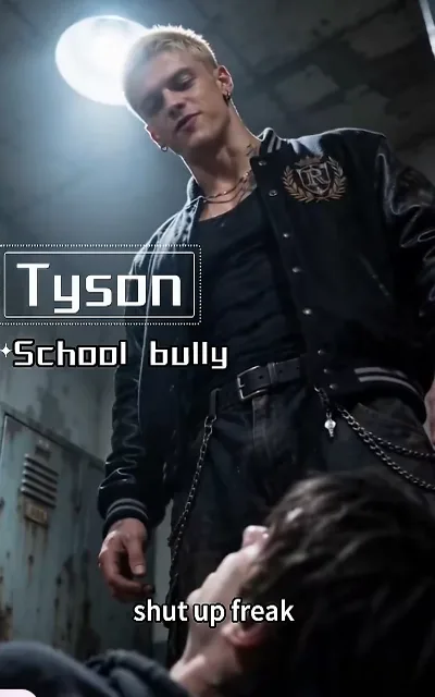 Tyson the school bully with a bat opens the series — 'shut up freak', the bullying that starts it all
