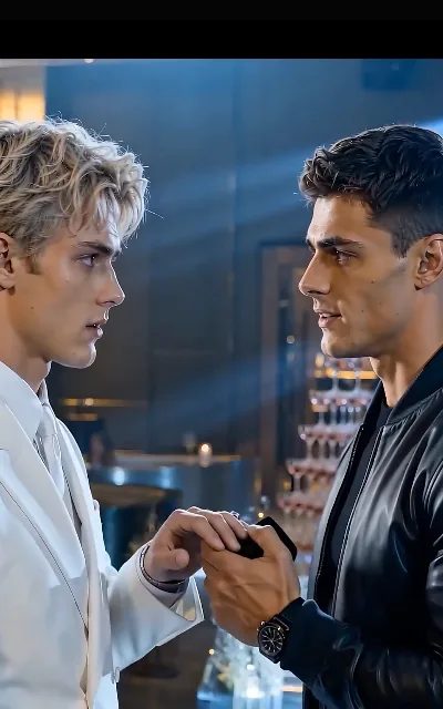 The ring goes on — the brother holding out a jewelry box, the arrangement made official on one hand; the alternate key-art candidate, the fake couple beginning (ep5)