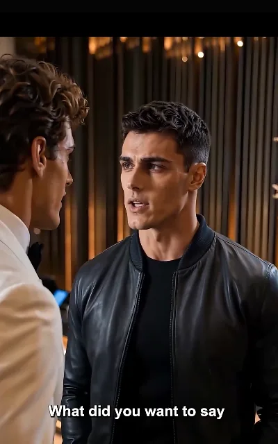 The quiet table talk — the omega and the brother face to face, the question that finally gets asked — "What did you want to say" (ep7, subtitles as aired)