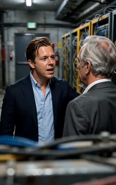 Suits around a screen — the confidence before the collapse (ep2)