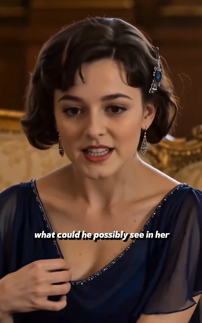 Episode 2 frame: jealousy conflict line, 'what could he possibly see in her' — subtitles as aired