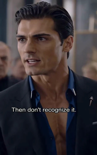 Episode 18 frame: 'Then don't recognize it' — defiant refusal
