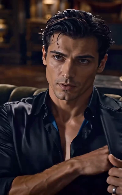 Episode 4 frame: Damien's presence becomes undeniable