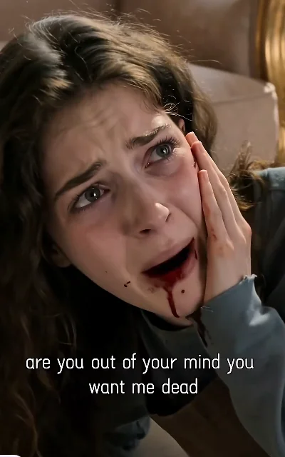 Episode 1 frame: Lily struck, 'are you out of your mind you want me dead' — subtitles as aired