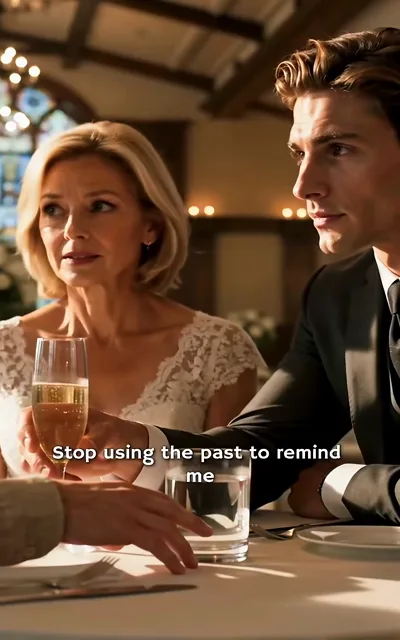 Stop using the past to remind me — subtitles as aired, quoted line.