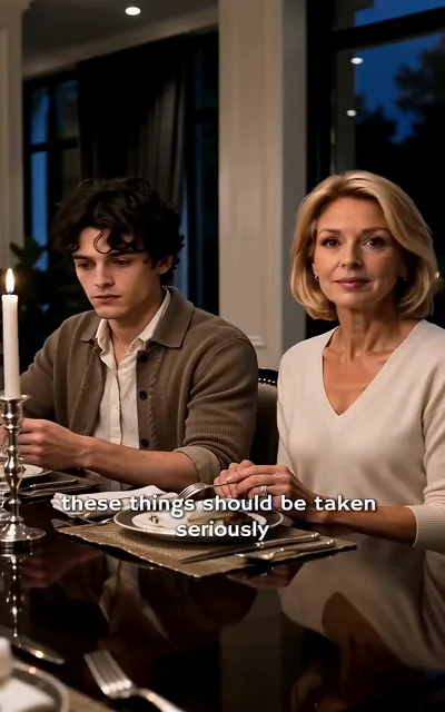 these things should be taken seriously — subtitles as aired, quoted line.