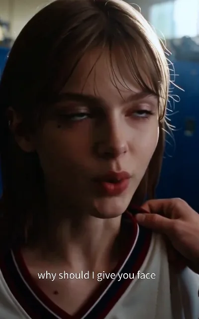 'Why should I give you face' — round two: the same answer, the same level stare, one more provocation sent packing