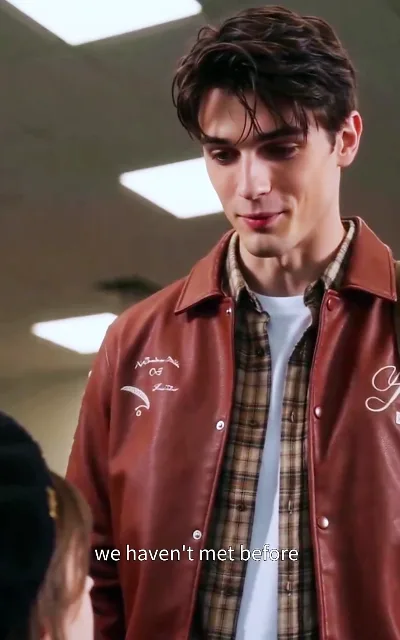 'We haven't met before' — the dark-haired newcomer again, easy and unbothered; still no name, still watching
