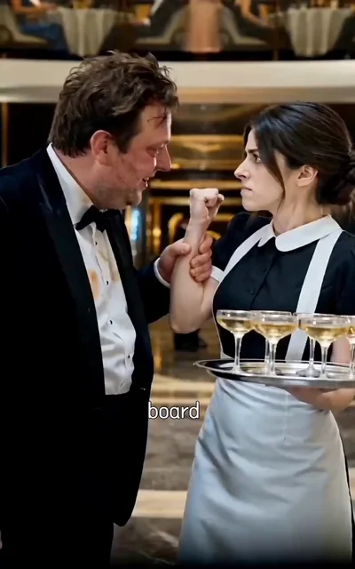Episode 1 frame: tension builds as their worlds collide — the moment before everything changes