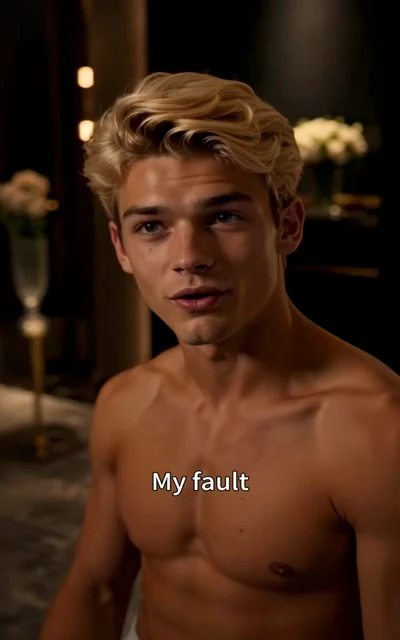 Episode 2 frame: the emotional admission — "My fault" — Lester's moment of vulnerability that changes everything