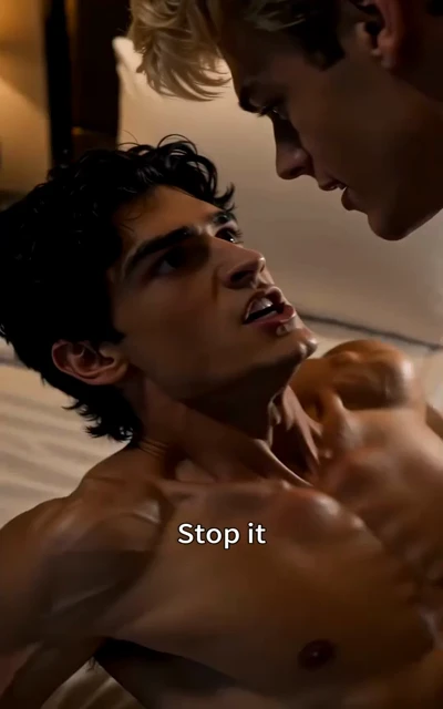 Episode 2 frame: the intimate confrontation — "Stop it" — the first crack in Ković's armor