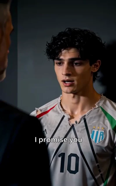Episode 3 frame: atmosphere beat — the training camp where threats and desire collide