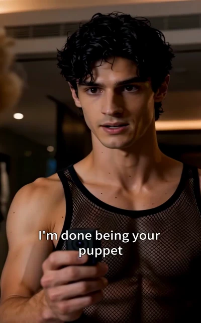 Episode 7 frame: the declaration of independence — "I'm done being your puppet" — Ković reclaims his power