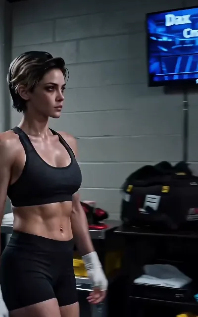 The gym shelf — gloves and gym bags, the everyday machinery of two professional camps (ep2)