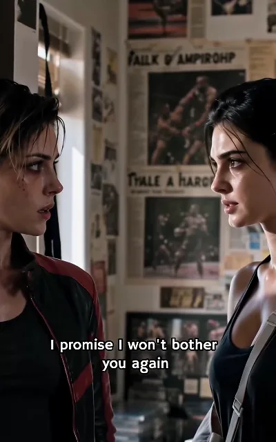 "I promise I won't bother you again" — the withdrawal beat, the line that flips the chase (ep4, subtitles as aired)
