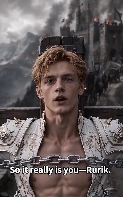 "So it really is you—Rurik." — the captured prince in chains recognizes the face from the academy