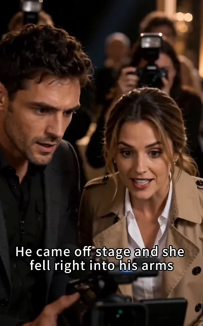 'He came off stage and she fell right into his arms' — the paparazzi gossip spreads as the photos get checked